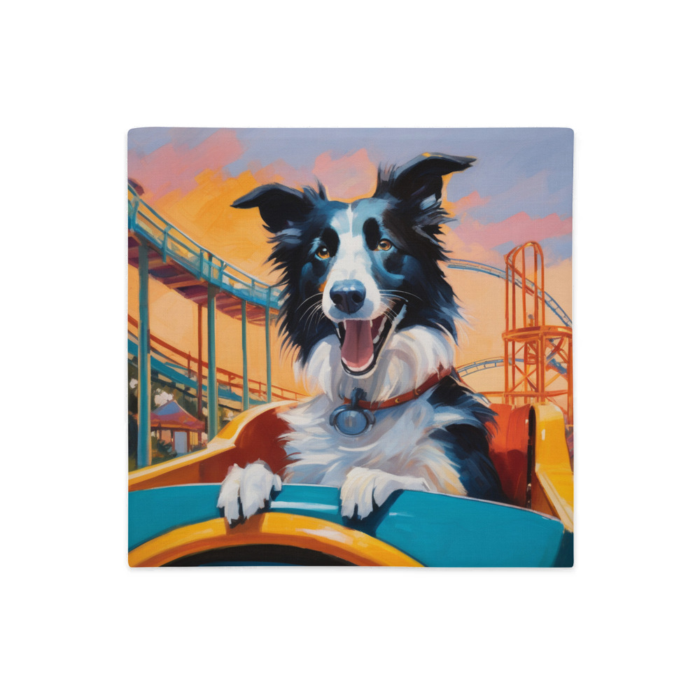 PugMug Custom Border Collie Premium Pillow Case