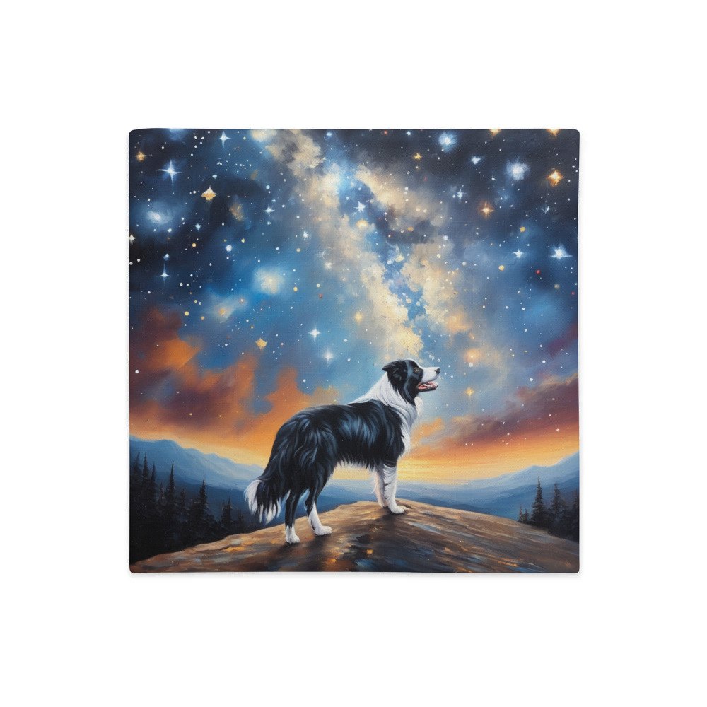 PugMug Custom Border Collie Premium Pillow Case