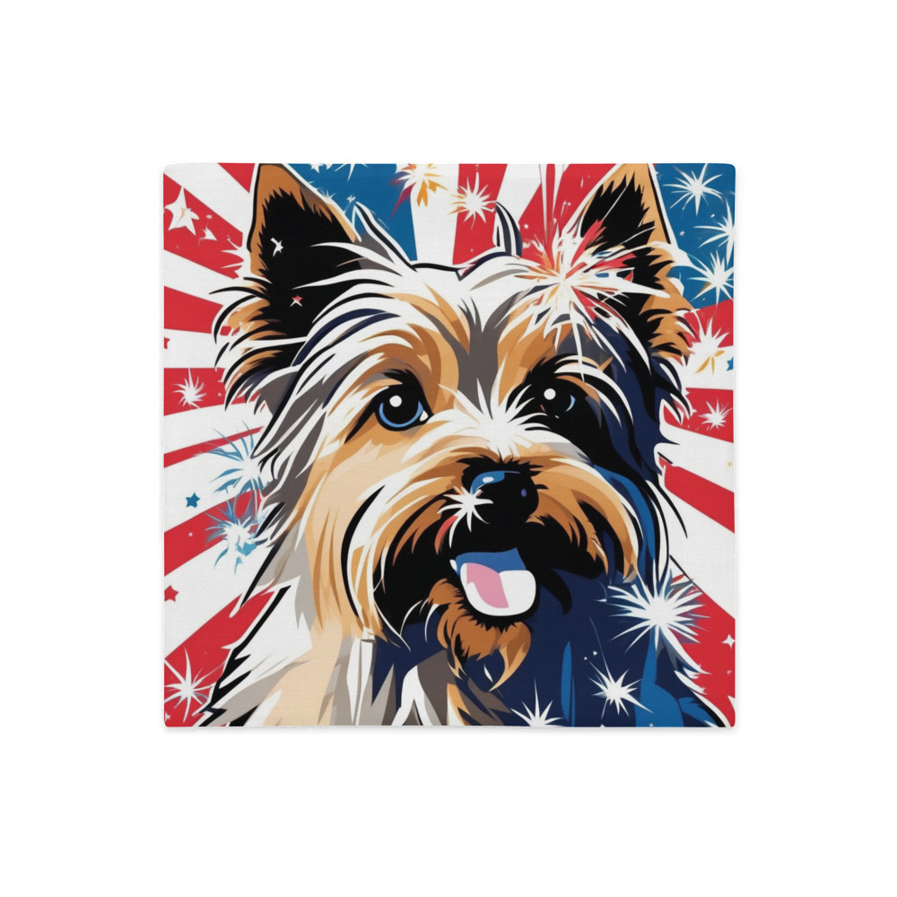 PugMug Custom Cairn Terrier Premium Pillow Case