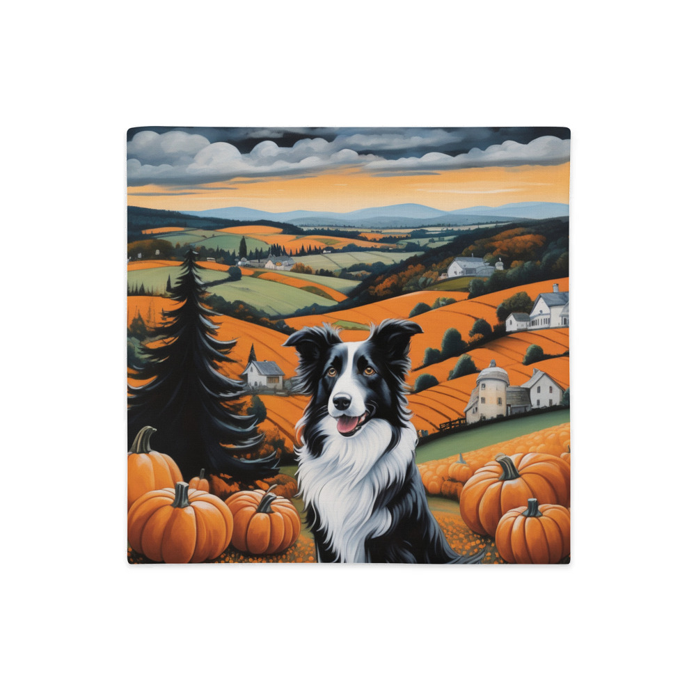 PugMug Custom Border Collie Premium Pillow Case
