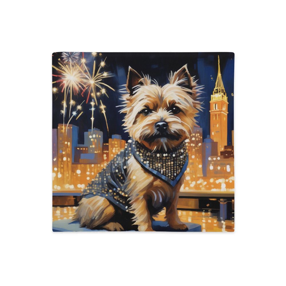 PugMug Custom Cairn Terrier Premium Pillow Case