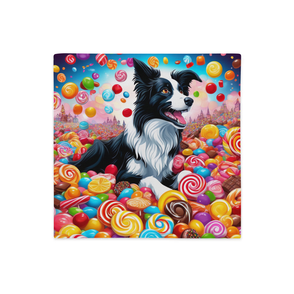 PugMug Custom Border Collie Premium Pillow Case