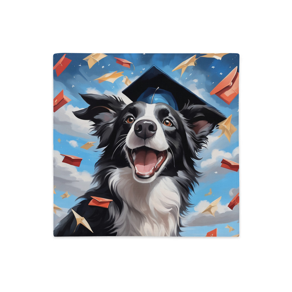 PugMug Custom Border Collie Premium Pillow Case