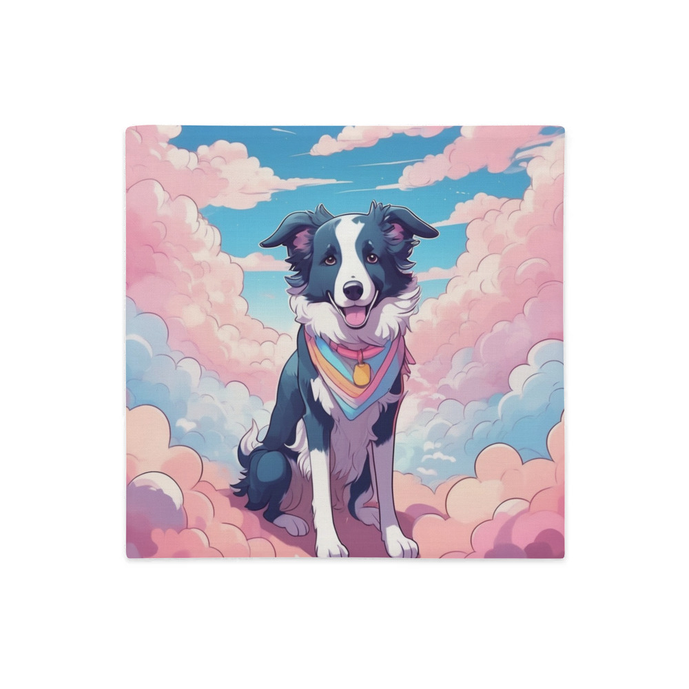 PugMug Custom Border Collie Premium Pillow Case