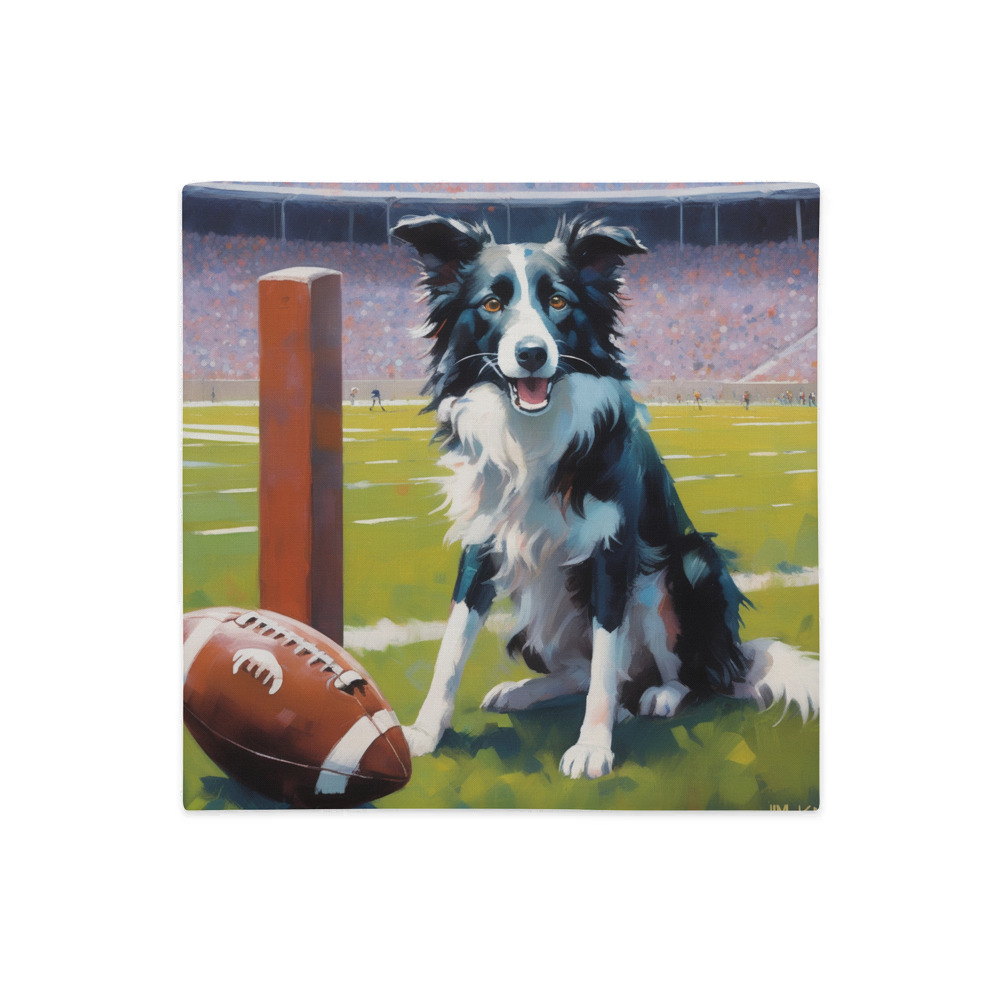 PugMug Custom Border Collie Premium Pillow Case