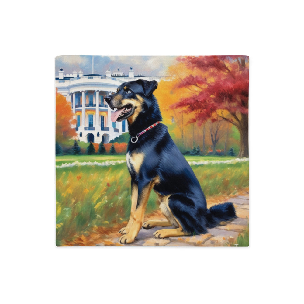 PugMug Custom Blue Premium Pillow Case