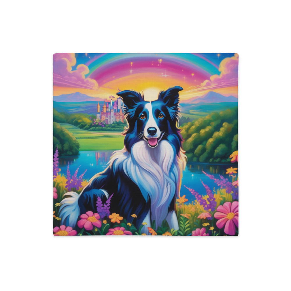 PugMug Custom Border Collie Premium Pillow Case