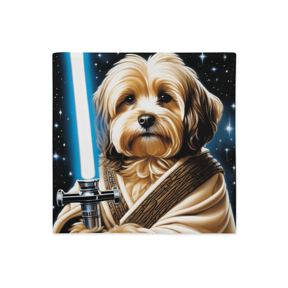 PugMug Custom Tan Havanese Dog Premium Pillow Case