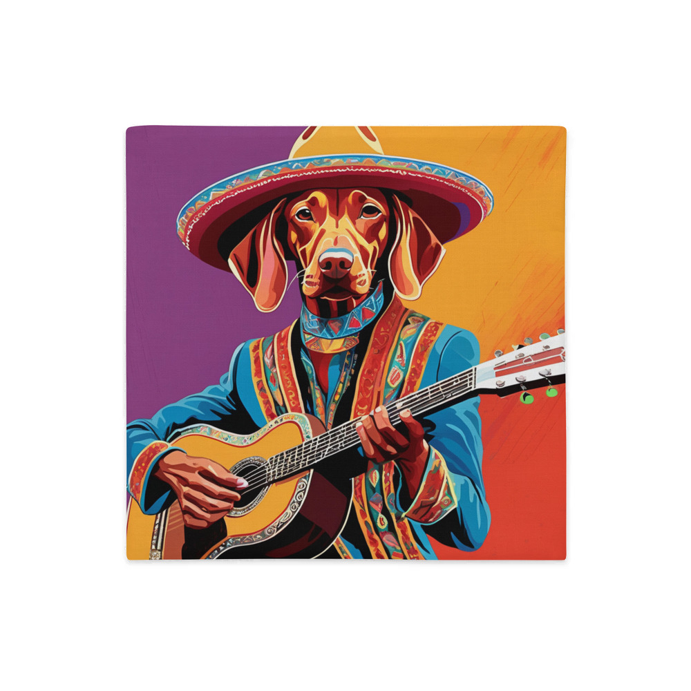 PugMug Custom Vizsla Premium Pillow Case