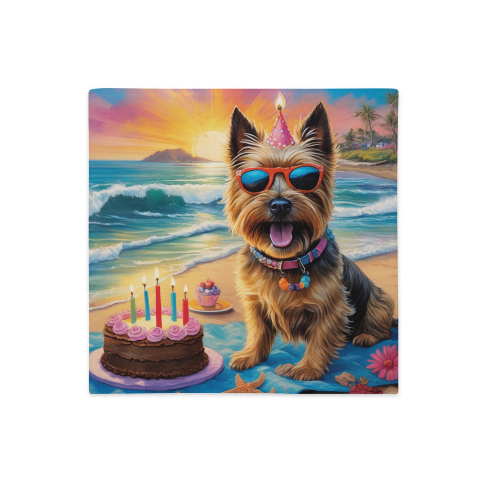 PugMug Custom Cairn Terrier Premium Pillow Case