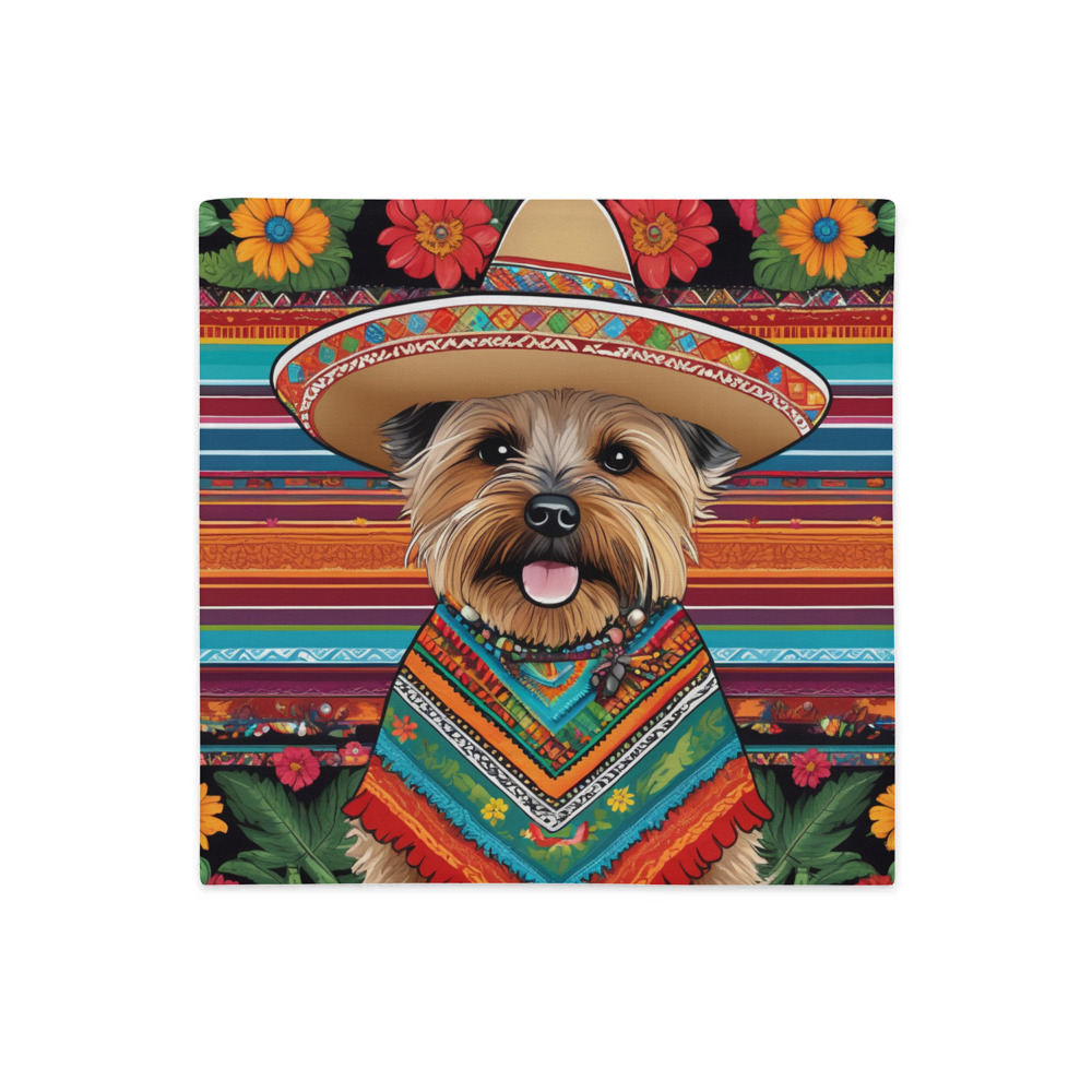 PugMug Custom Cairn Terrier Premium Pillow Case