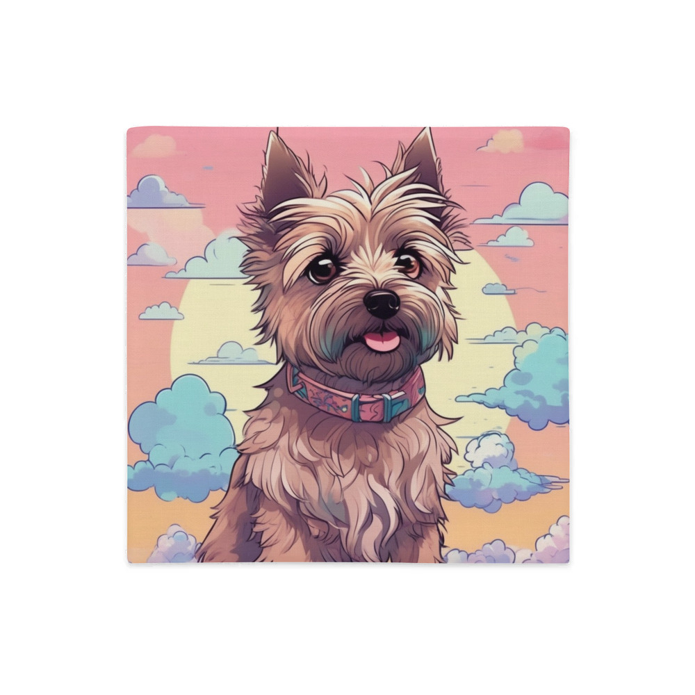 PugMug Custom Cairn Terrier Premium Pillow Case
