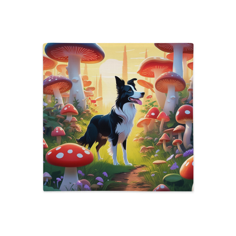 PugMug Custom Border Collie Premium Pillow Case