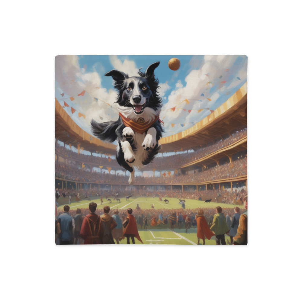 PugMug Custom Border Collie Premium Pillow Case