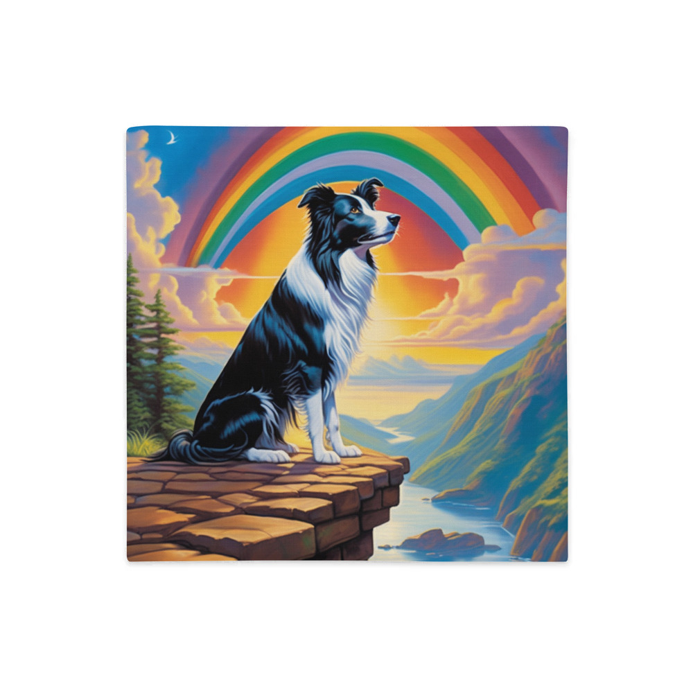 PugMug Custom Border Collie Premium Pillow Case