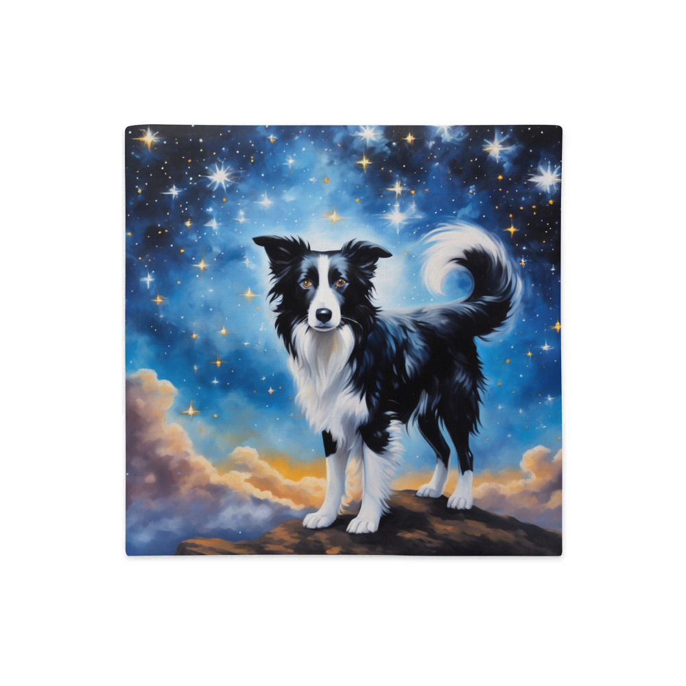 PugMug Custom Border Collie Premium Pillow Case