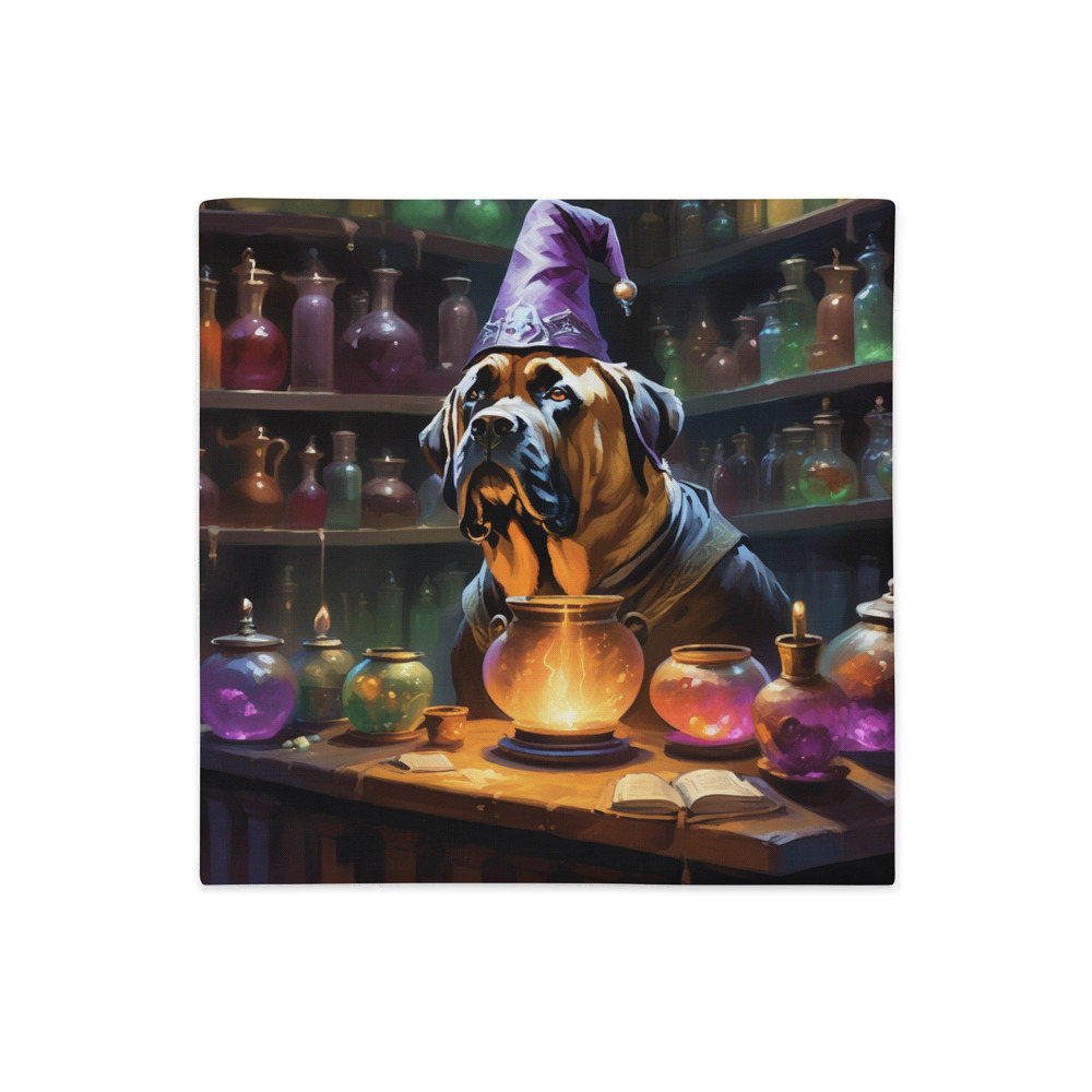 PugMug Custom Mastiff Premium Pillow Case