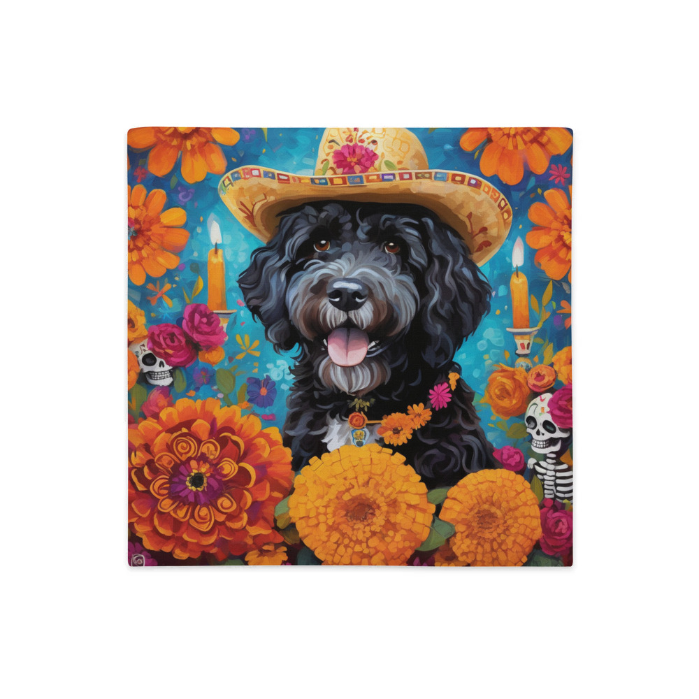 PugMug Custom Portuguese Water Dog Premium Pillow Case