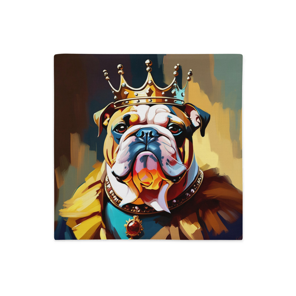 PugMug Custom Bulldog Premium Pillow Case