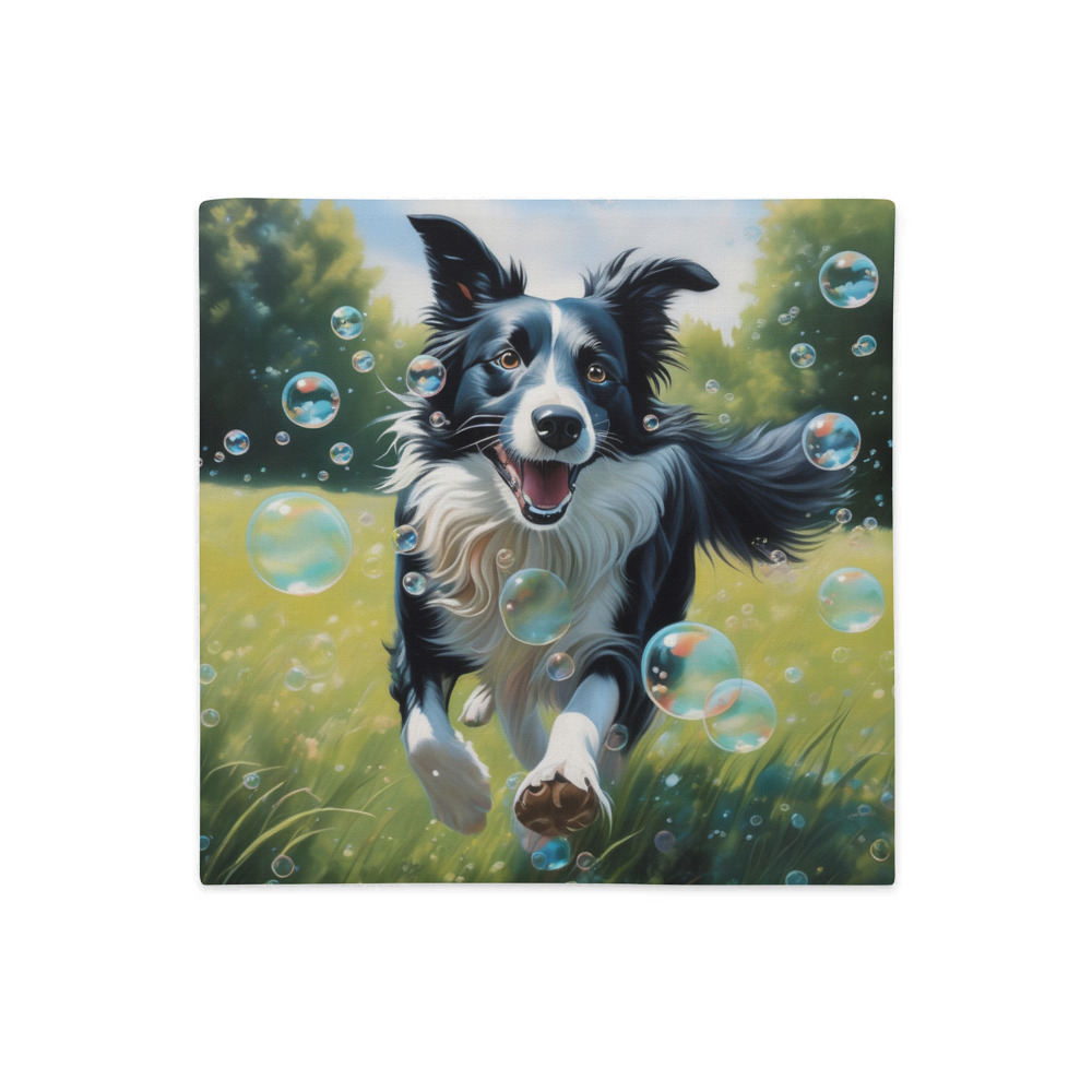 PugMug Custom Border Collie Premium Pillow Case