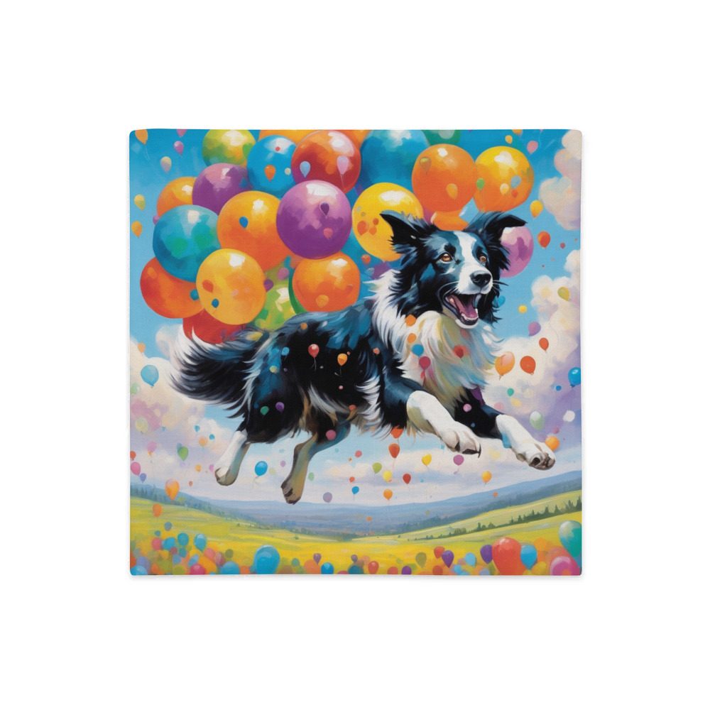 PugMug Custom Border Collie Premium Pillow Case