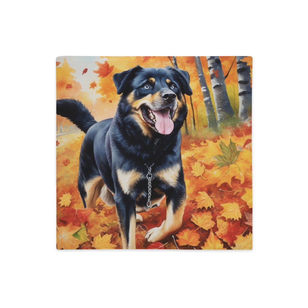 PugMug Custom Blue Premium Pillow Case