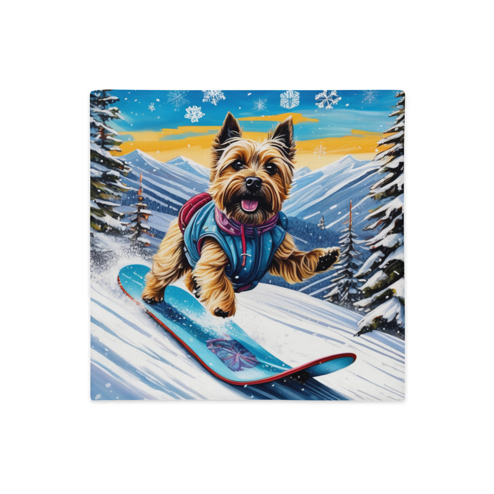 PugMug Custom Cairn Terrier Premium Pillow Case