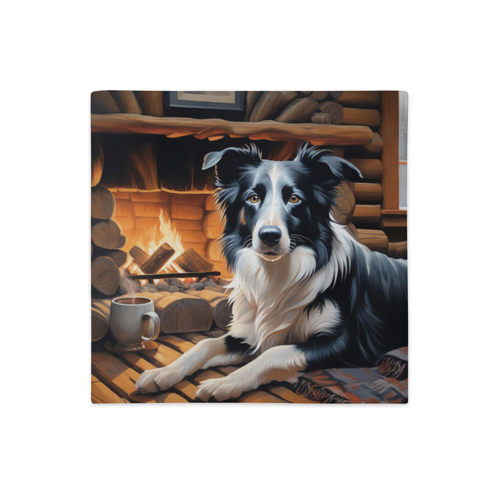 PugMug Custom Border Collie Premium Pillow Case