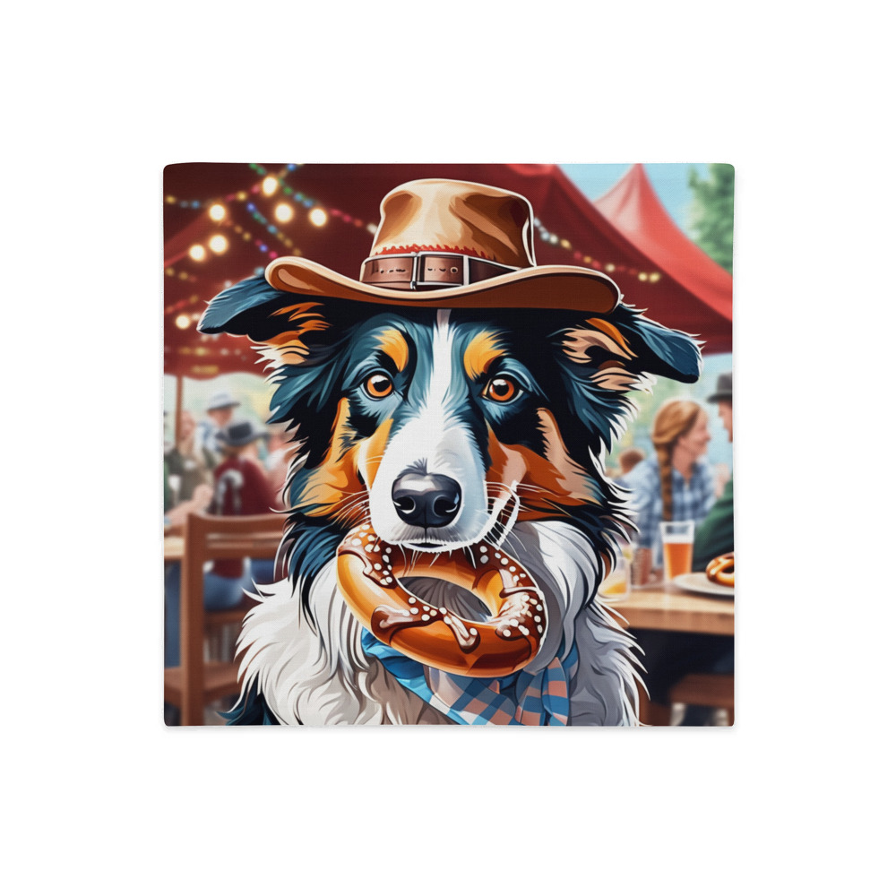 PugMug Custom Border Collie Premium Pillow Case