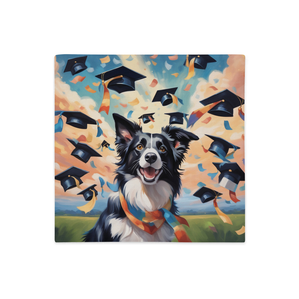 PugMug Custom Border Collie Premium Pillow Case