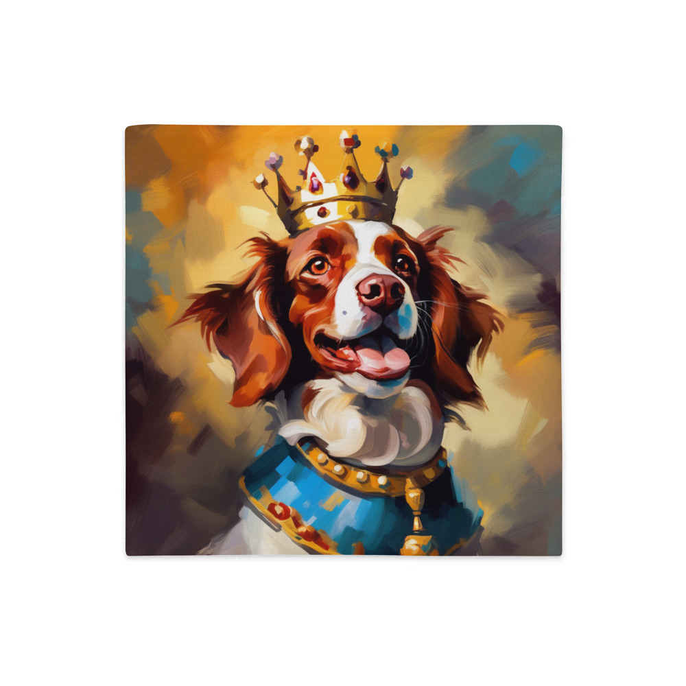 PugMug Custom Brittany Dog Premium Pillow Case