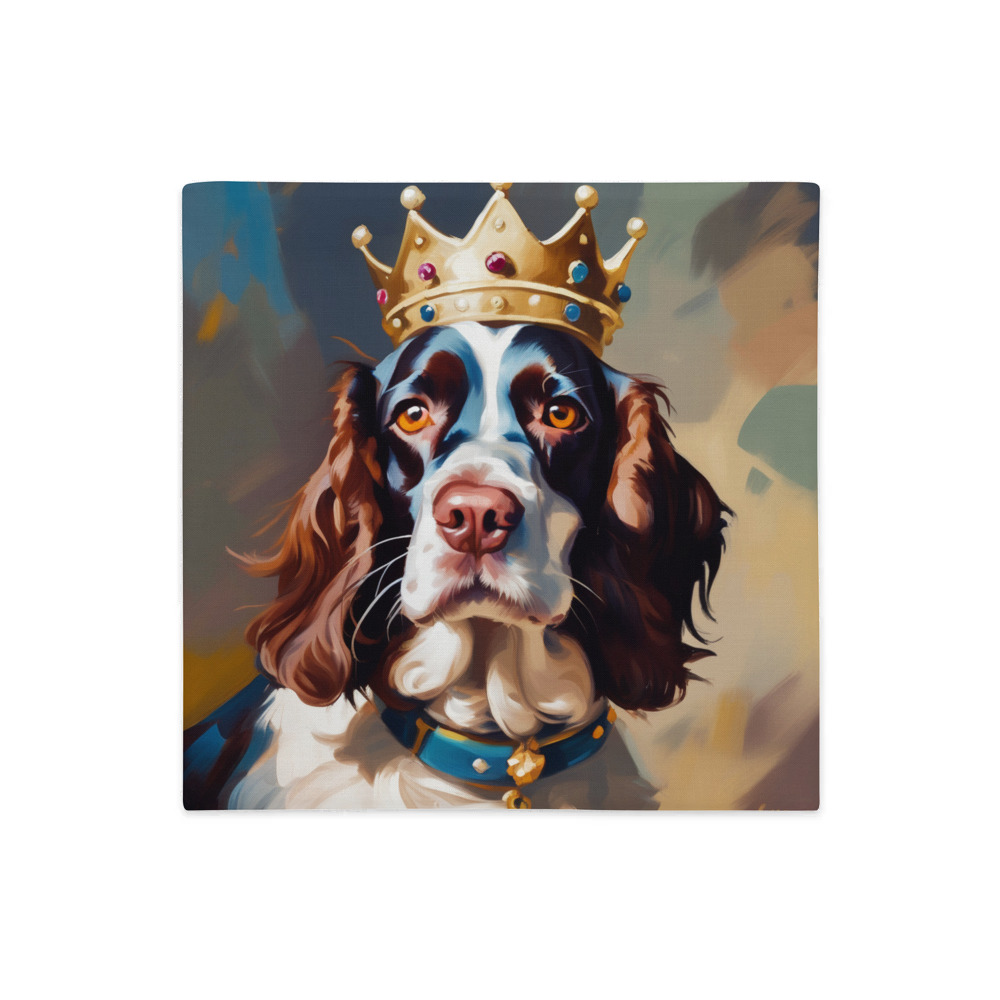 PugMug Custom English Springer Spaniel Premium Pillow Case