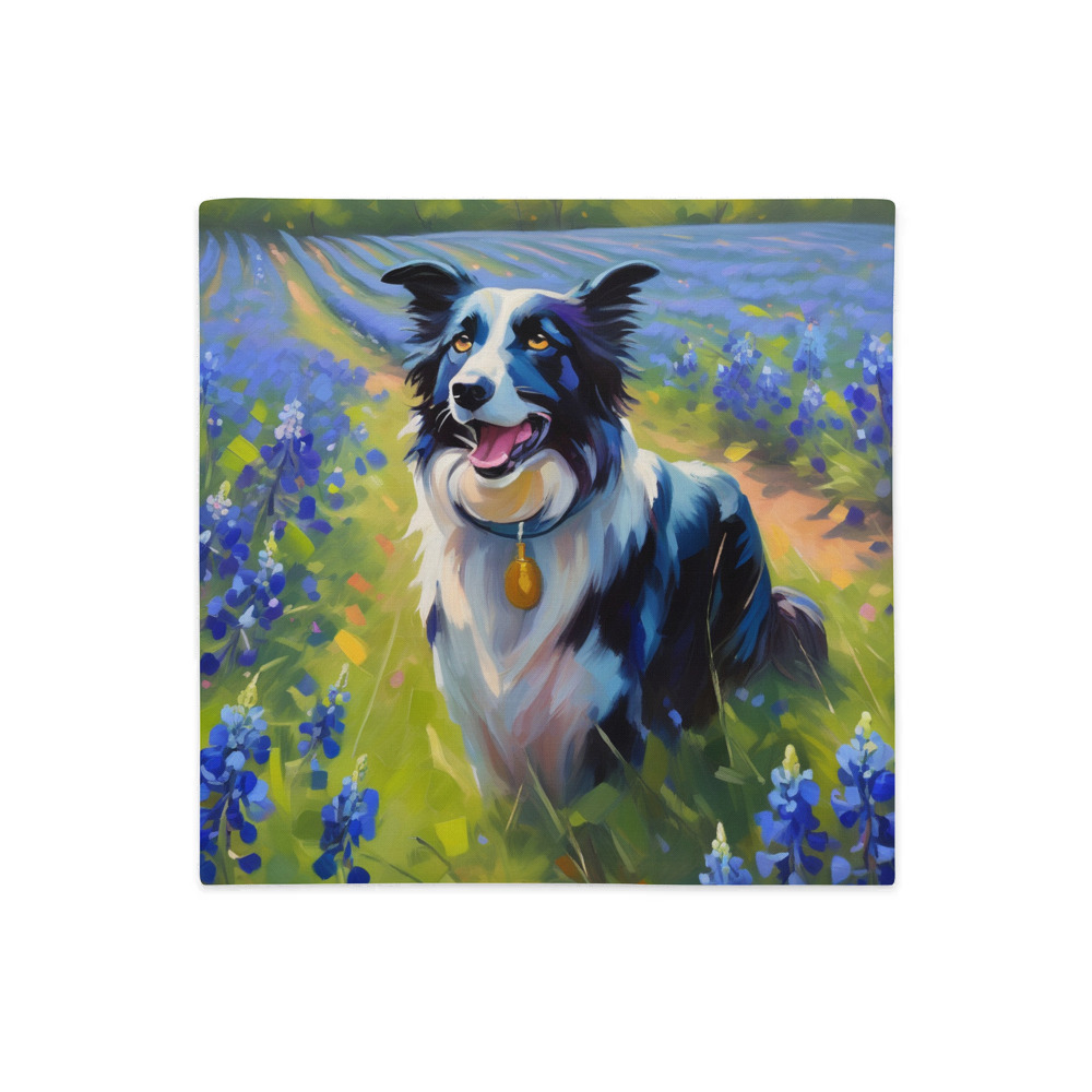PugMug Custom Border Collie Premium Pillow Case