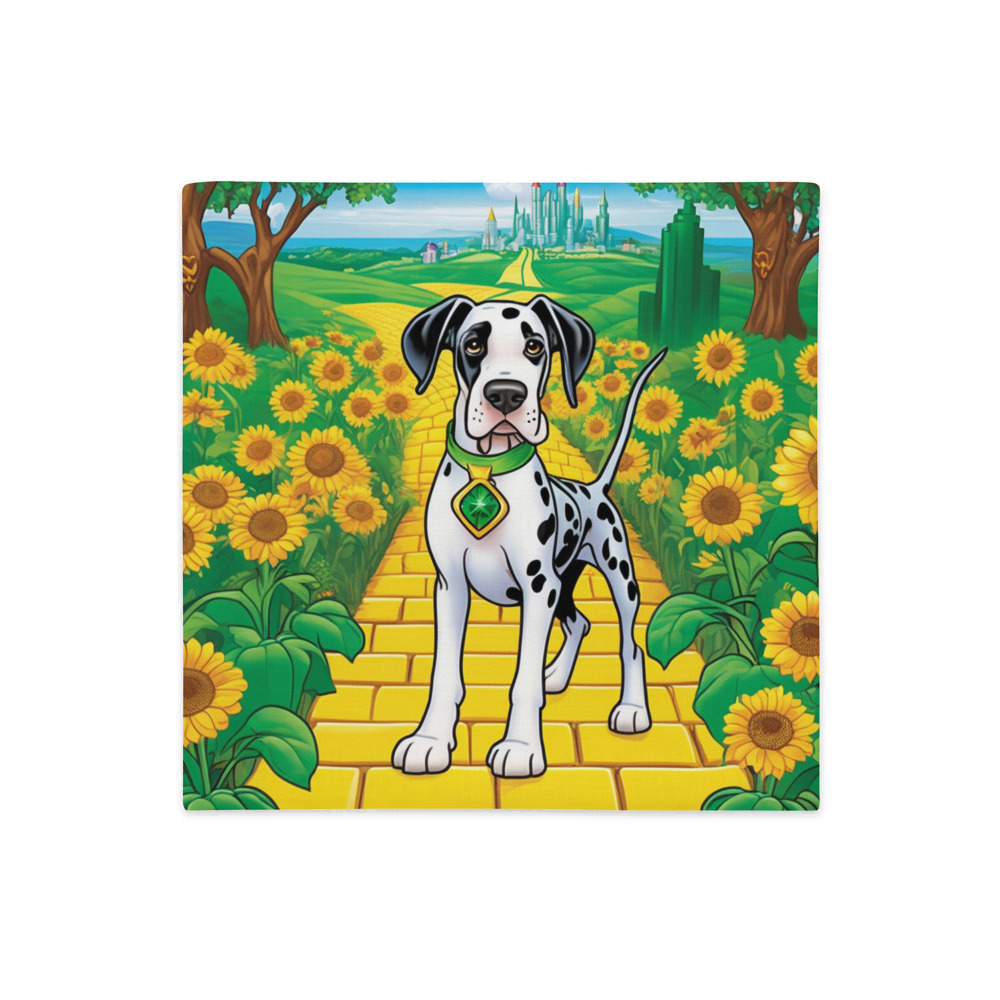 PugMug Custom Great Dane Premium Pillow Case
