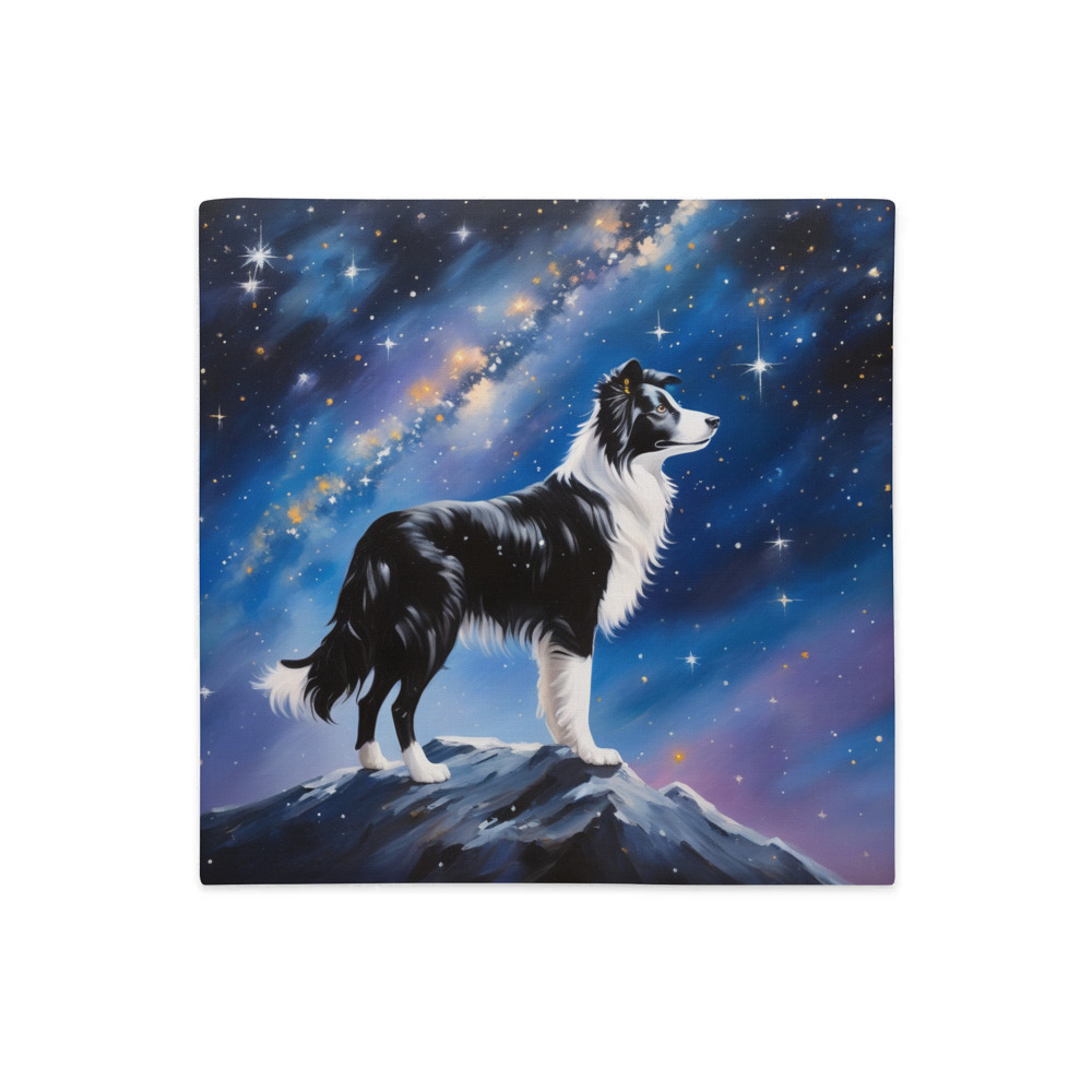 PugMug Custom Border Collie Premium Pillow Case