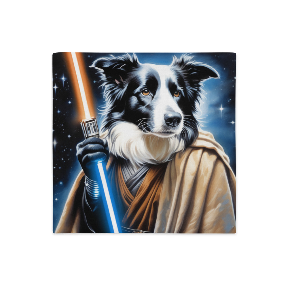 PugMug Custom Border Collie Premium Pillow Case