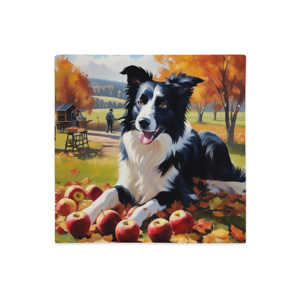PugMug Custom Border Collie Premium Pillow Case