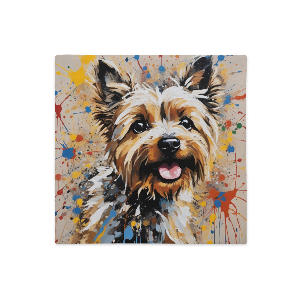 PugMug Custom Cairn Terrier Premium Pillow Case