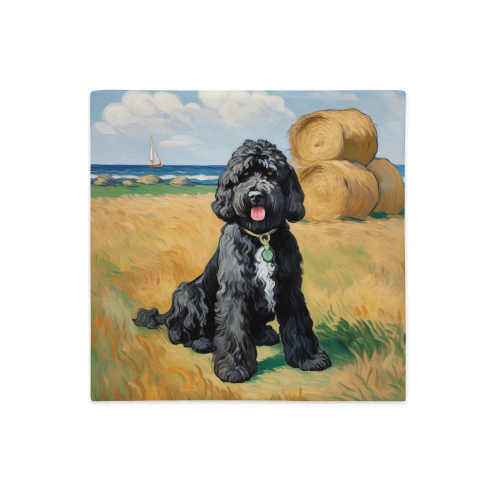 PugMug Custom Portuguese Water Dog Premium Pillow Case