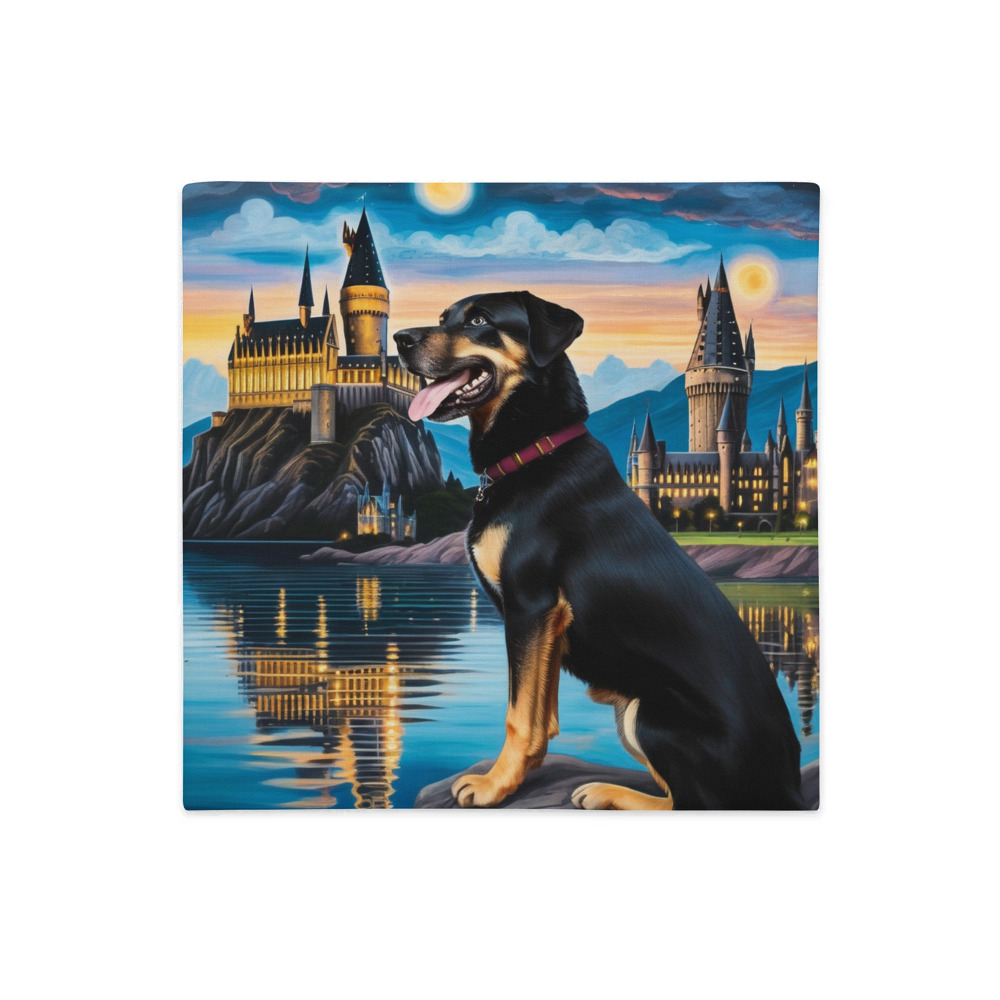 PugMug Custom Blue Premium Pillow Case