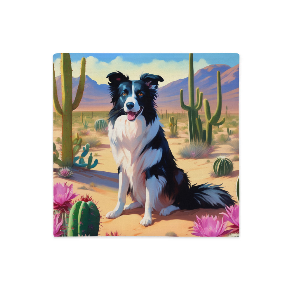 PugMug Custom Border Collie Premium Pillow Case