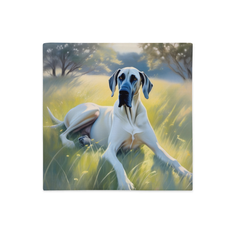 PugMug Custom Great Dane Premium Pillow Case