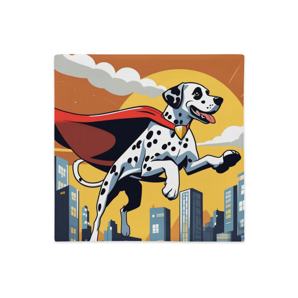 PugMug Custom Dalmatian Premium Pillow Case