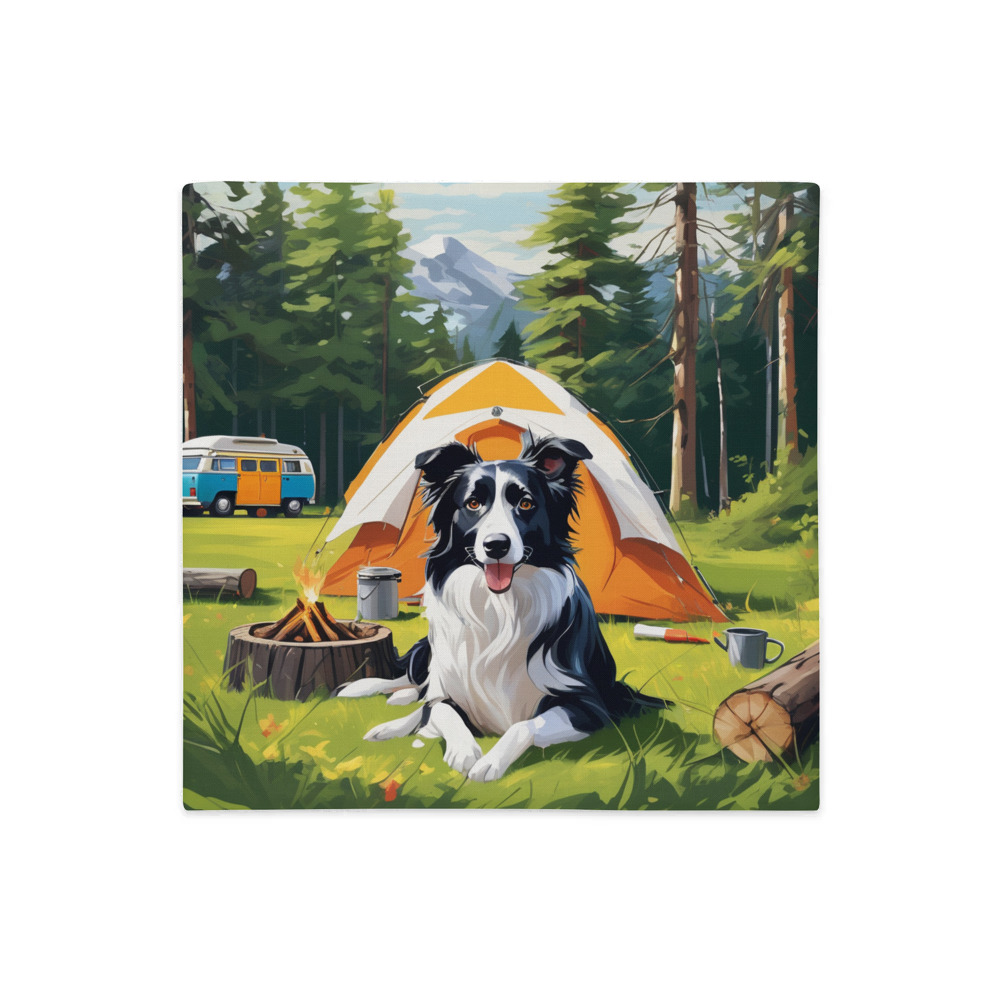 PugMug Custom Border Collie Premium Pillow Case