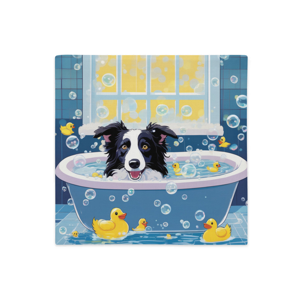 PugMug Custom Border Collie Premium Pillow Case