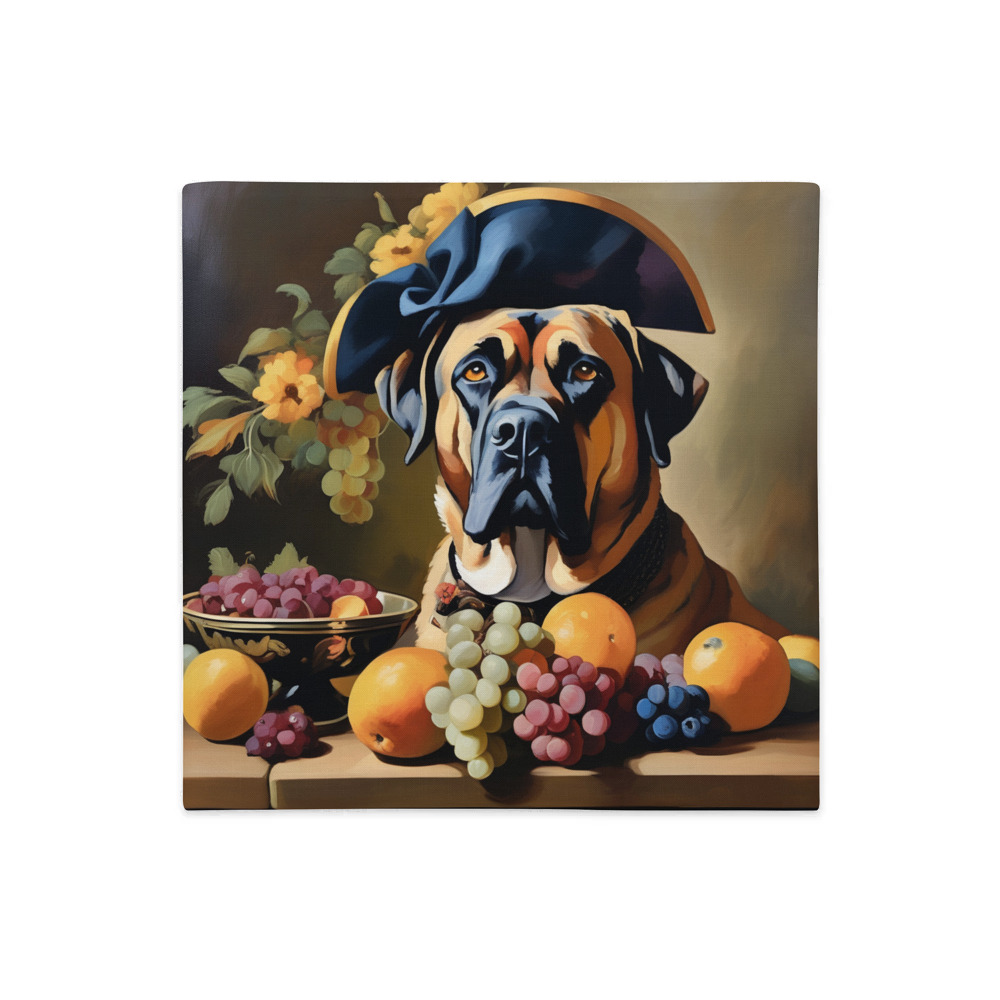 PugMug Custom Mastiff Premium Pillow Case