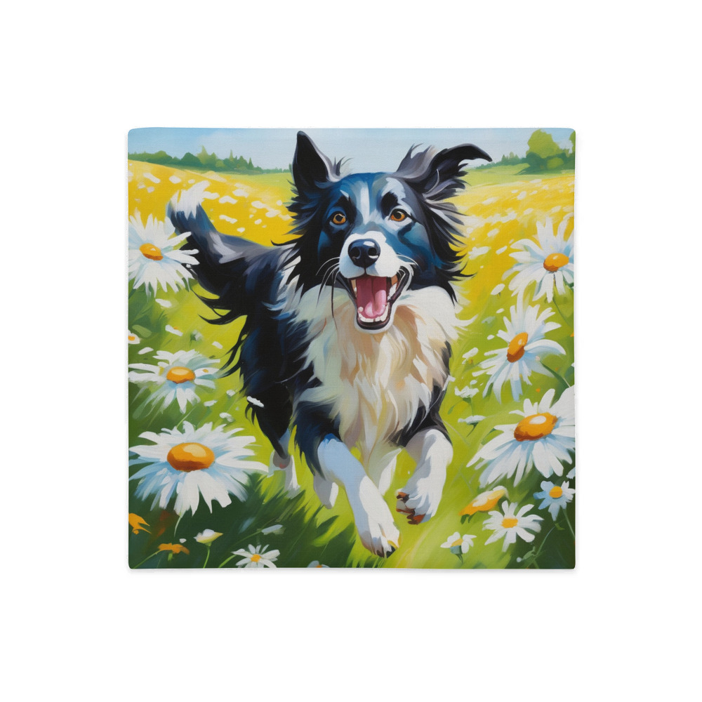 PugMug Custom Border Collie Premium Pillow Case