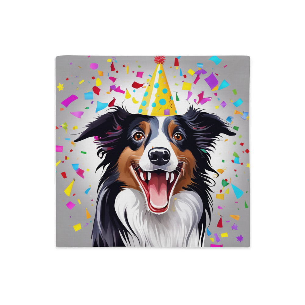 PugMug Custom Border Collie Premium Pillow Case