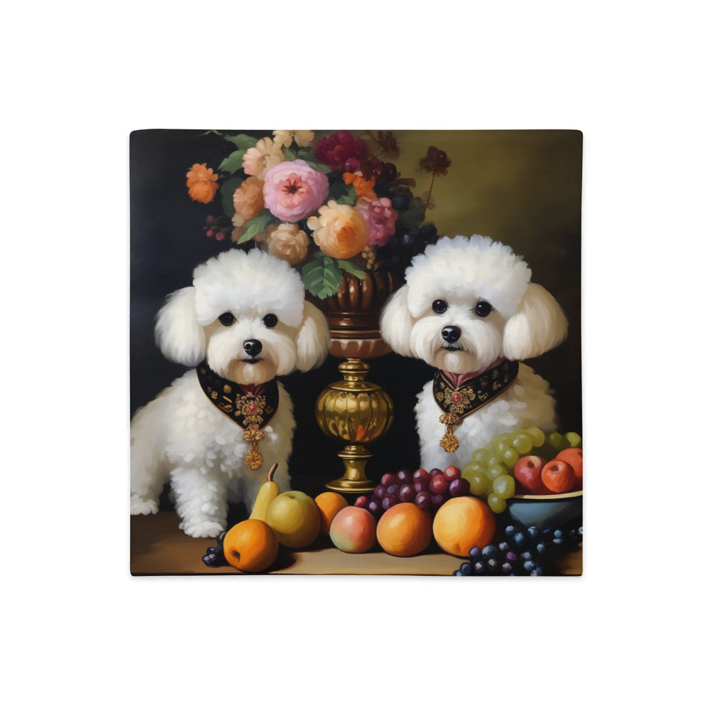 PugMug Custom Bichons Frise Premium Pillow Case