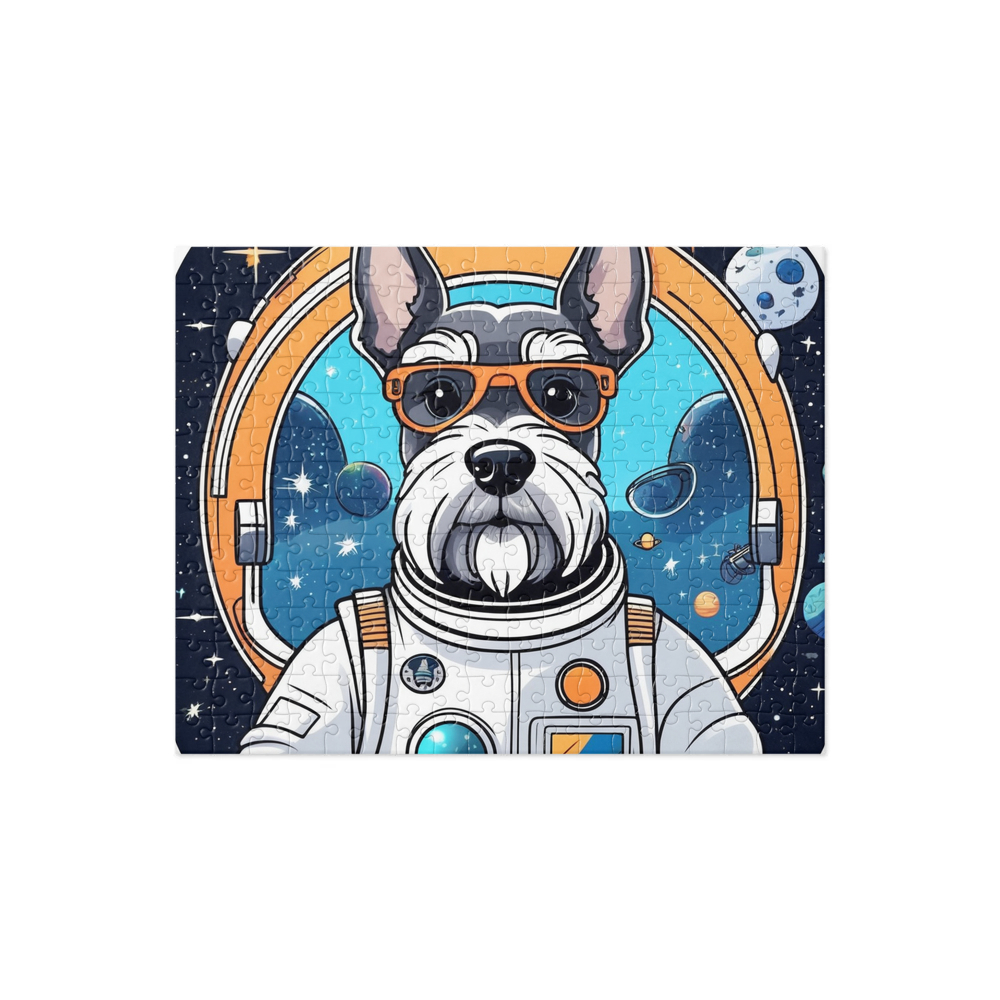 PugMug Custom Miniature Schnauzer Jigsaw Puzzle